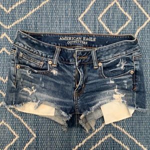 American Eagle Low Rise “Shortie” Size 4 Used